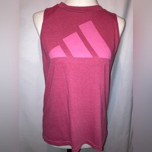 Adidas Women's Vibrant Pink Tank Top